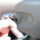 Bolt No 1 - Door Handle Bolt With Cover In  - Fixing a Nissan Quest Window Motor